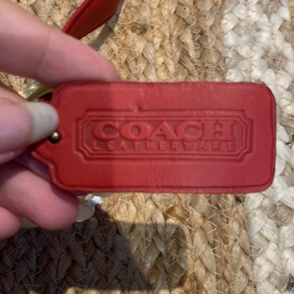 red coach bag - Picture 2 of 6